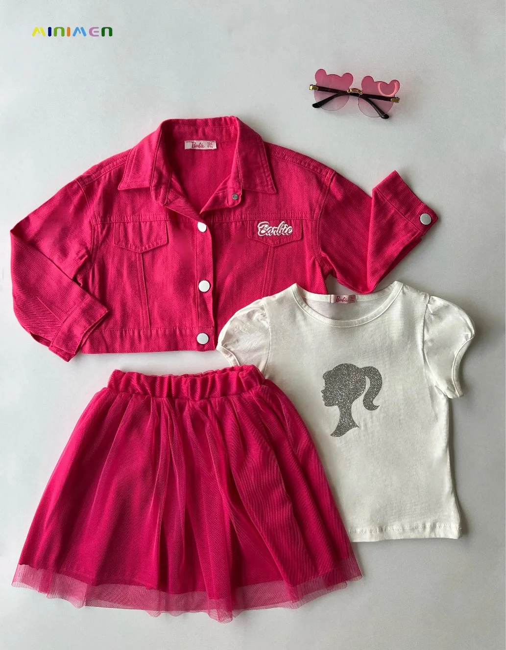 Ensemble fille trois piéces Barbie