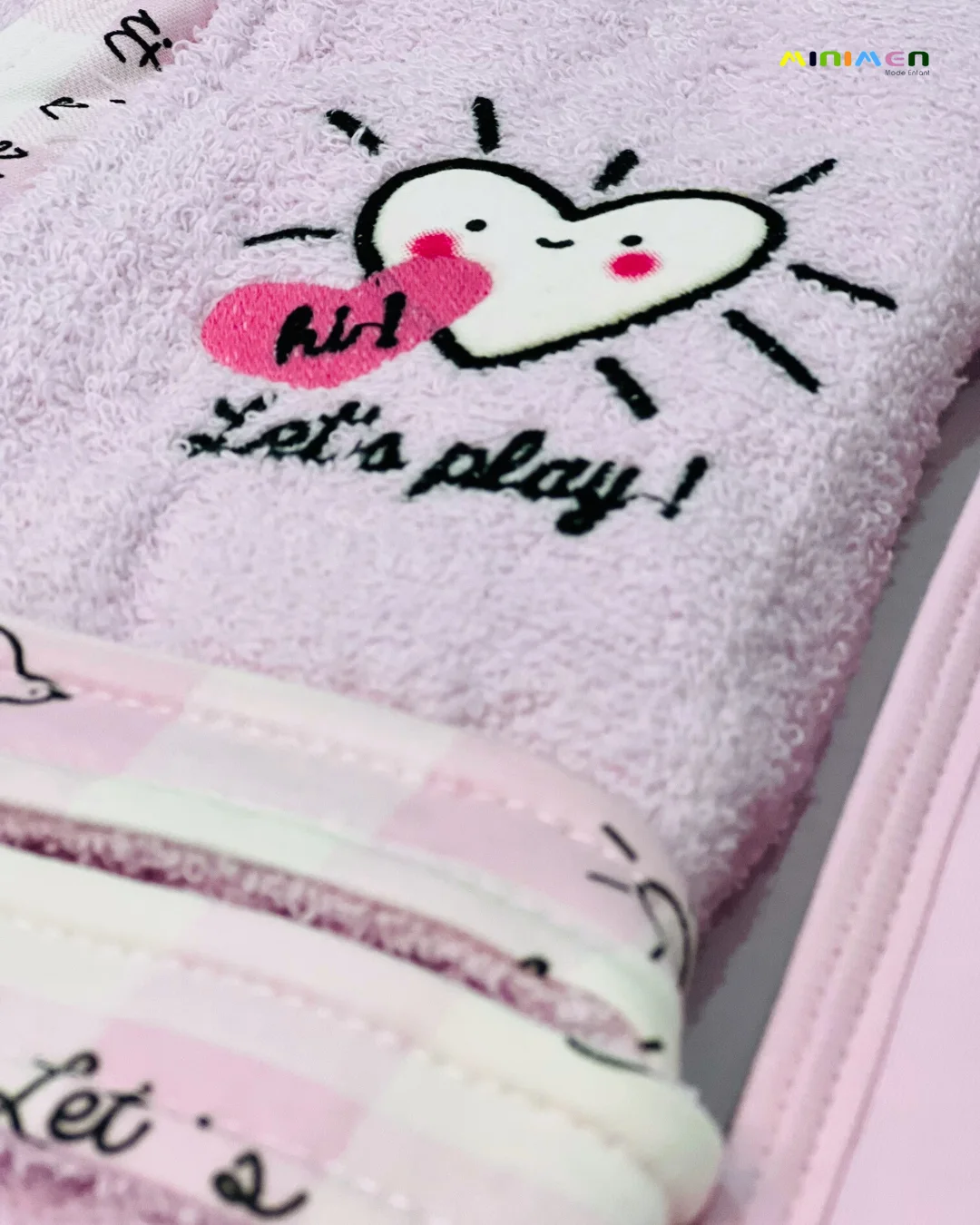 Sortie de bain bébé  4 piéces