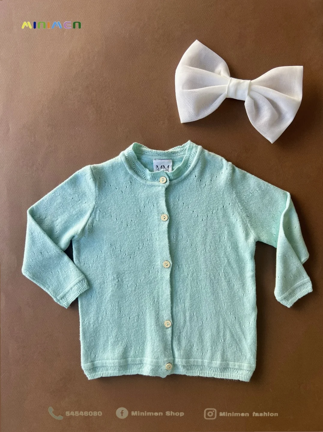 Cardigan en coton enfant fille