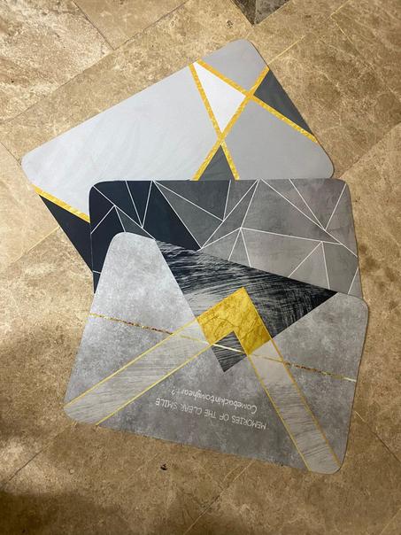 سجادة حمام فائقة الامتصاص ، تجفيف سريع ، مانع للانزلاق ، المدخل ، المرحاض ، ديكور المنزل