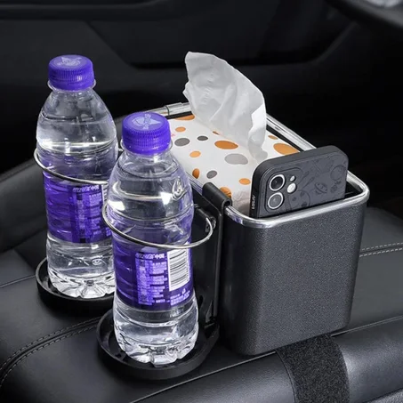 صندوق تخزين مسند ذراع السيارة