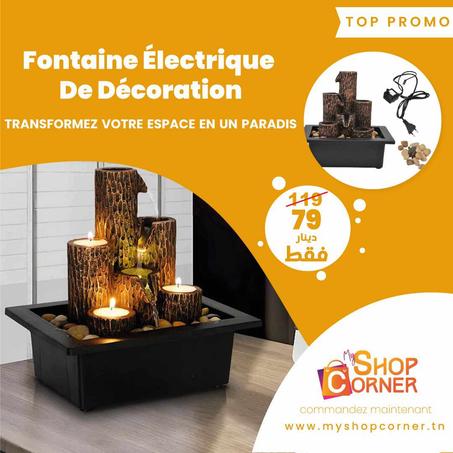 FONTAINE ELECTRIQUE DE DECORATION