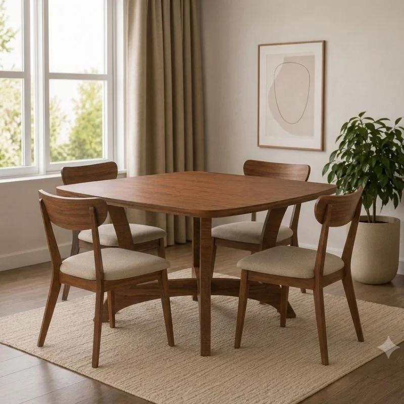Table à manger carrée