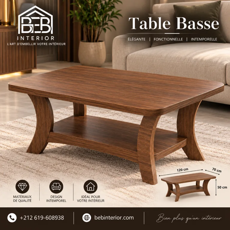 Table Rectangulaire TB1