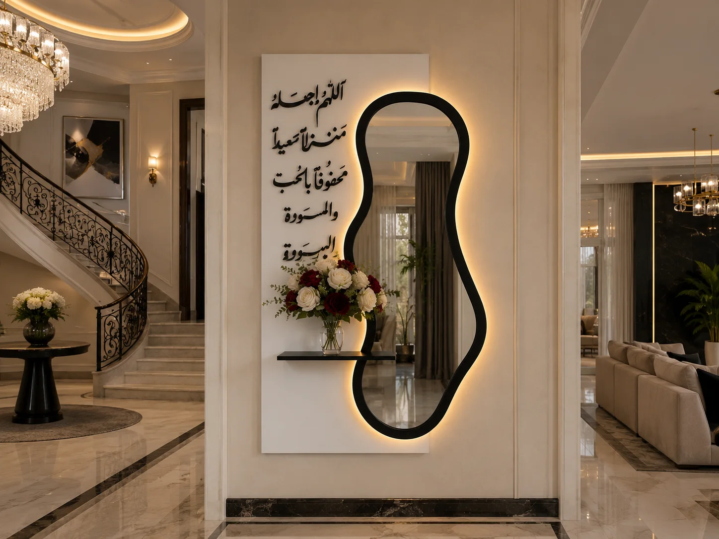Miroir d'Accueil et d'Élégance