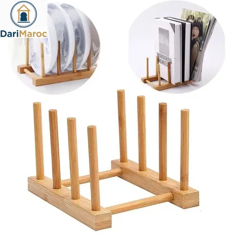 Support Vertical Organisateur de Vaisselle / Livres