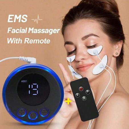 جهاز تدليك الوجه بجهاز تحكم