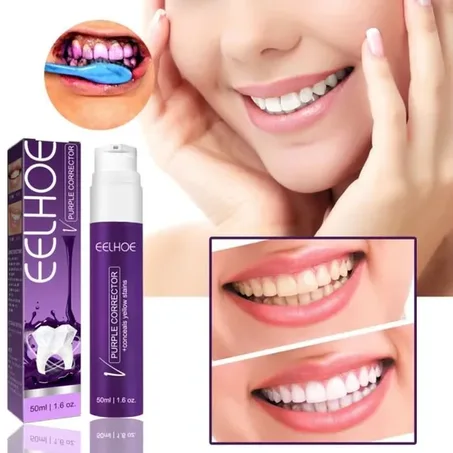 dentifrice violet digne d'un professionnel du blanchiment des dents, et retrouvez un sourire éblouissant. 2 unités seulement à 22000