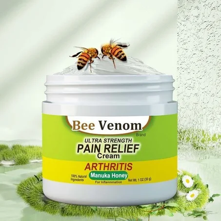 Crème anti douleur des articulations  à base de venin d'abeille de Nouvelle-Zélande