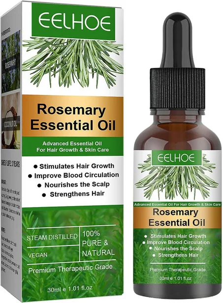 Huile du romarin un traitement naturel pour tous les problèmes de cheveux  🎁​obtenez une deuxième bouteille à demi prix 🎊🎁2️⃣