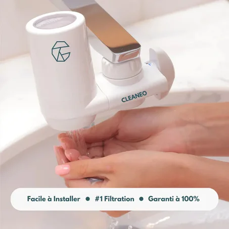 1 Filtre à eau recommandé par les dermatologues, pour une peau plus douce et plus saine