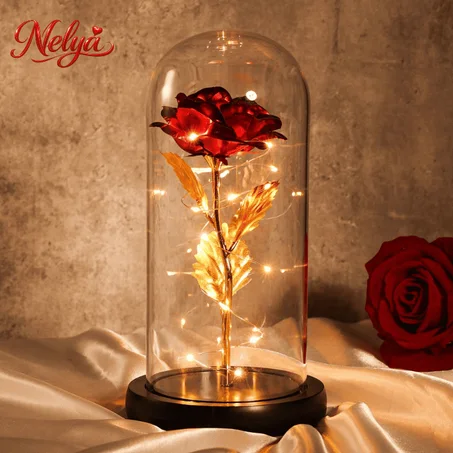 وردة الحب المضيئة