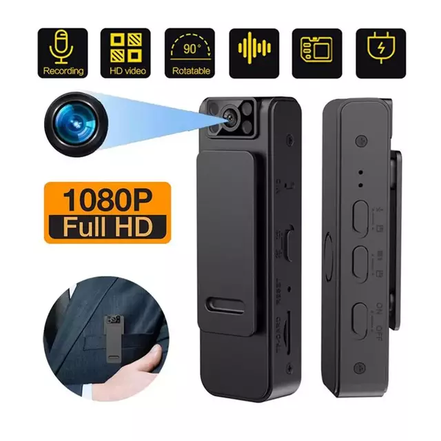 Mini Cámara HD1080P – Discreción, Seguridad y Alta Definición