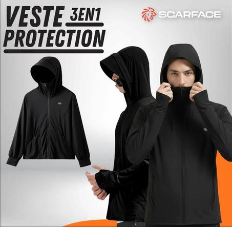 سترة خفيفة 3 في 1 متعددة الوظائف