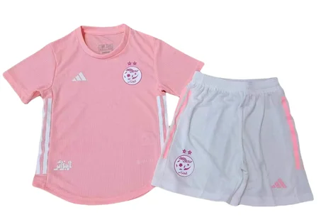 MAILLOT+SHORTS ALGERIE ROSE ENFANT