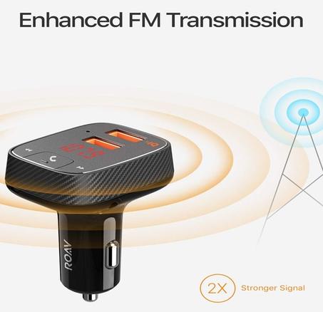 شاحن ذكي للسيارة مع FM. جودة وتقنيات متطورة وسرعة عالية من أنكر