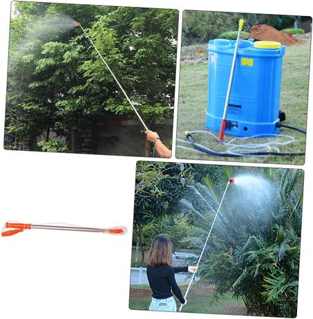Pulvérisateur télescopique avec tige d'arrosage manuelle