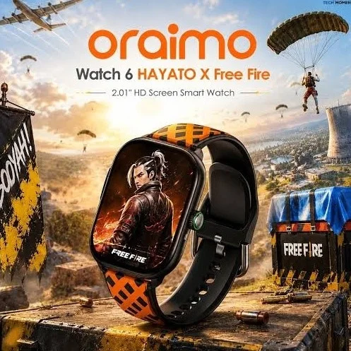 Oraimo Watch 6 Moco X Free Fire