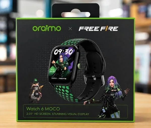 Oraimo Watch 6 Moco X Free Fire