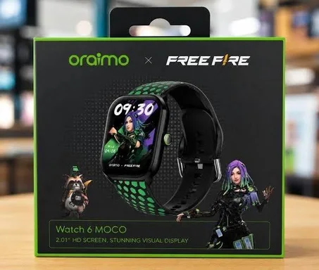 Oraimo Watch 6 Moco X Free Fire