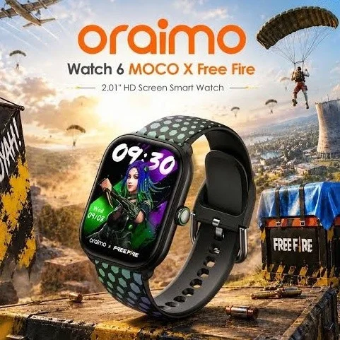 Oraimo Watch 6 Moco X Free Fire