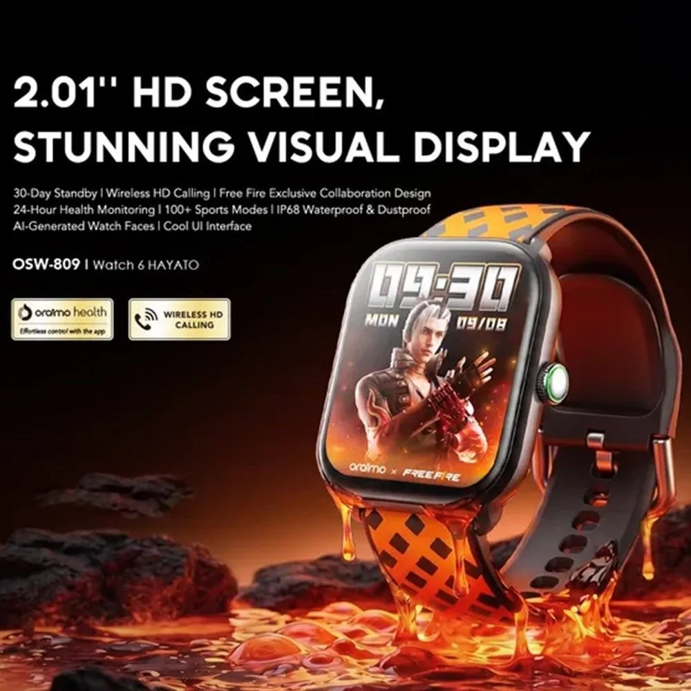Oraimo Watch 6 Moco X Free Fire