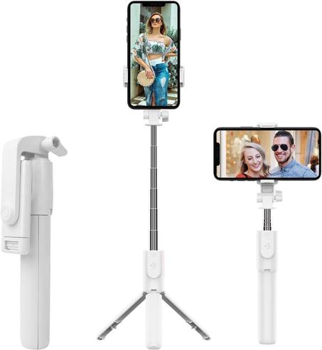 Wireless Bluetooth Selfie Stick عصا التصوير اللاسلكية بتقنية البلوتوث