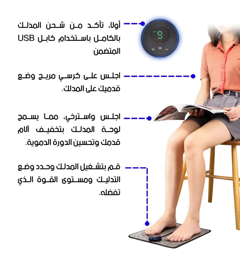 Appareil De Massage Pour Les Pieds - آلة لتدليك القدمين