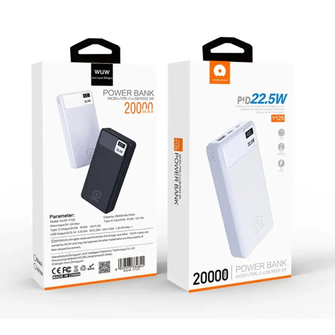 Power Bank WUW Y125