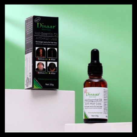 🌿 Huile Essentielle Disaar – Soin Capillaire Anti-chute & Croissance