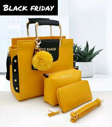 Sac a main pour Femme de Luxe haute qualité 3 pieces cuir