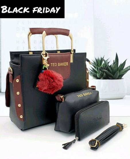 Sac a main pour Femme de Luxe haute qualité 3 pieces cuir