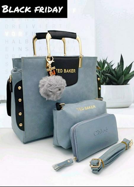 Sac a main pour Femme de Luxe haute qualité 3 pieces cuir