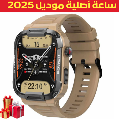 ساعة ذكية تدعم مراقبة معدل ضربات القلب ومراقبة ضغط الدم مضادة للماء