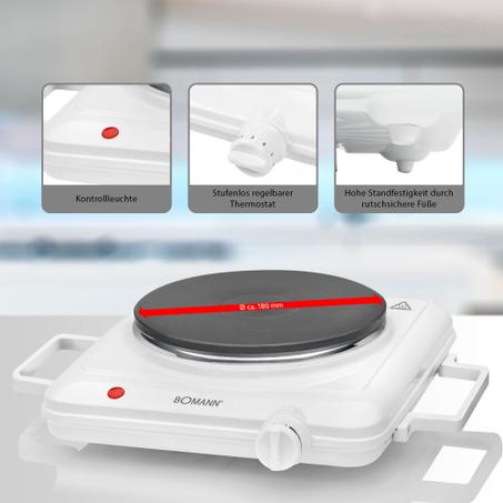 موقد كهربائي بومان bomann EKP 5027 CB