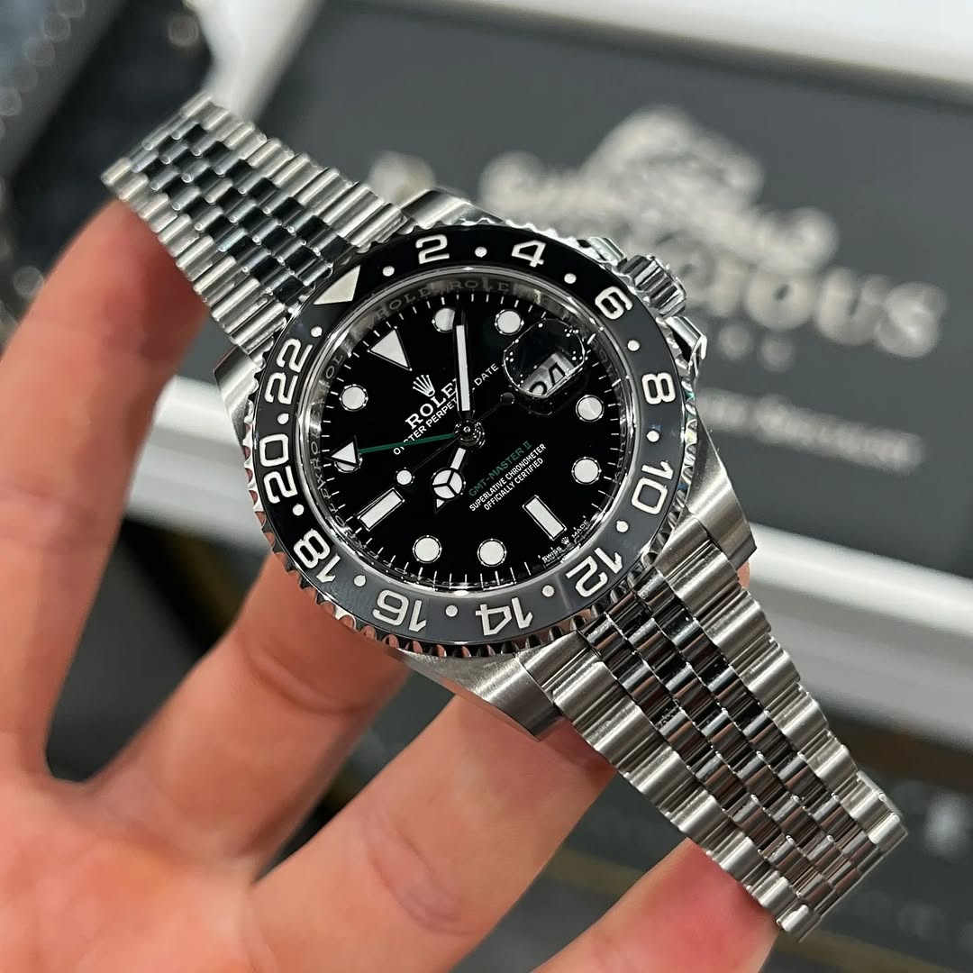 Rolex Gmt-Master 2 black jubilee
