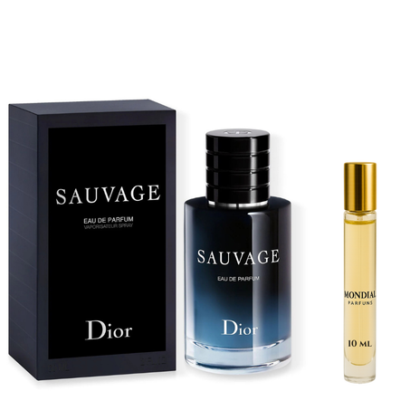 Sauvage - Eau de parfum pour homme - Notes épicées & d'absolu vanille 10 ml