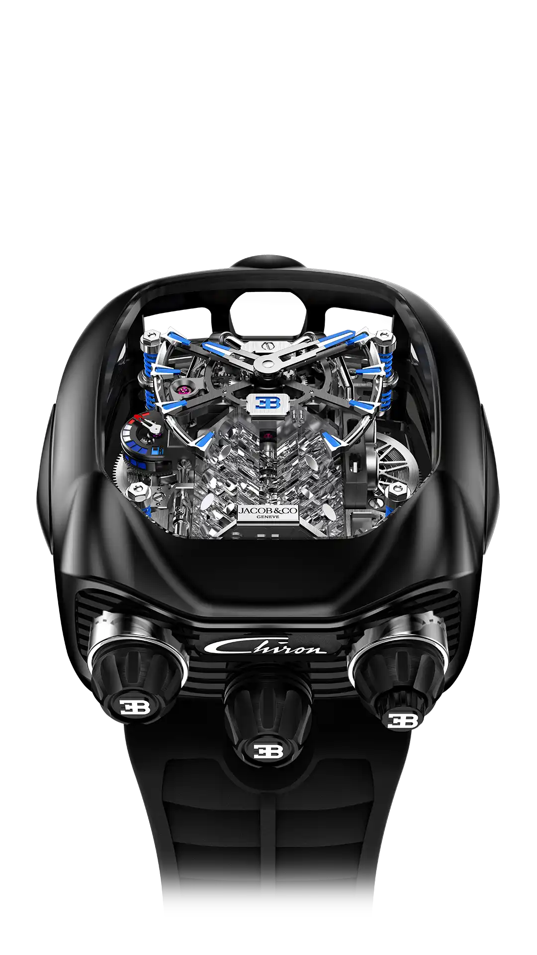 BUGATTI CHIRON TOURBILLON BLACK TITANIUM