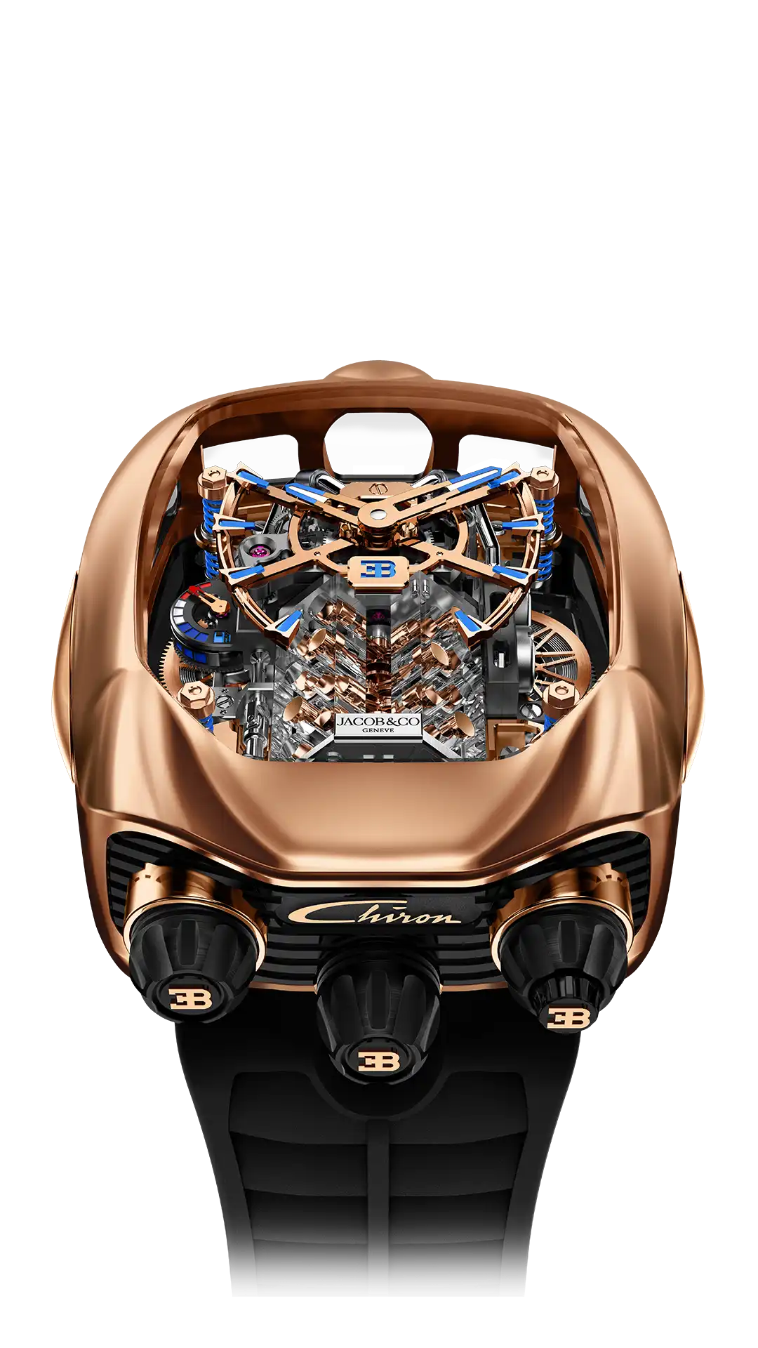 BUGATTI CHIRON TOURBILLON ROSE GOLD