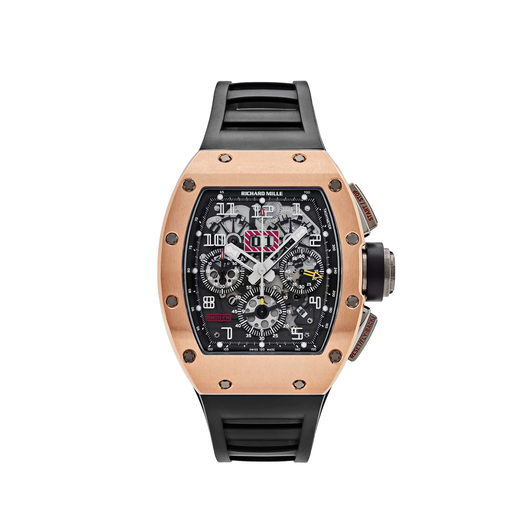Richard Mille RM 011 Felipe Massa Chronograph Rose Gold swiss mouvment