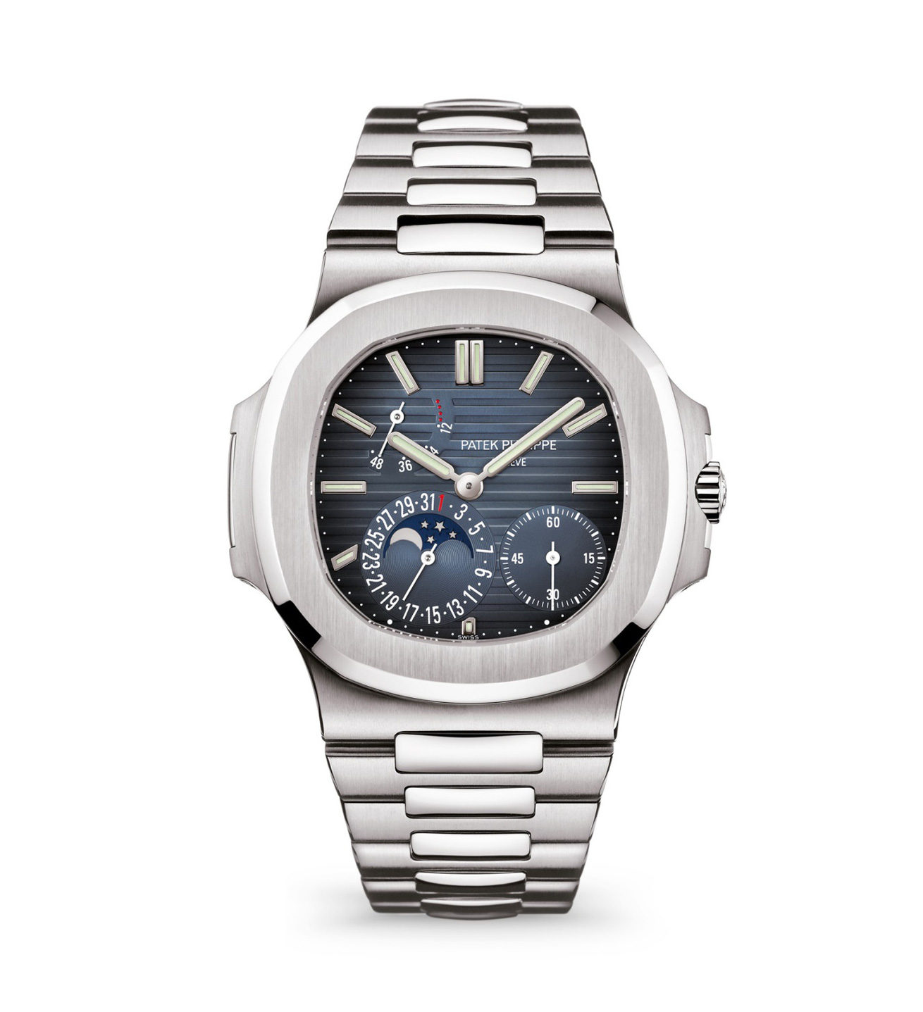 Patek Philippe Nautilus 5712/1A-001 Moon Phase Silver