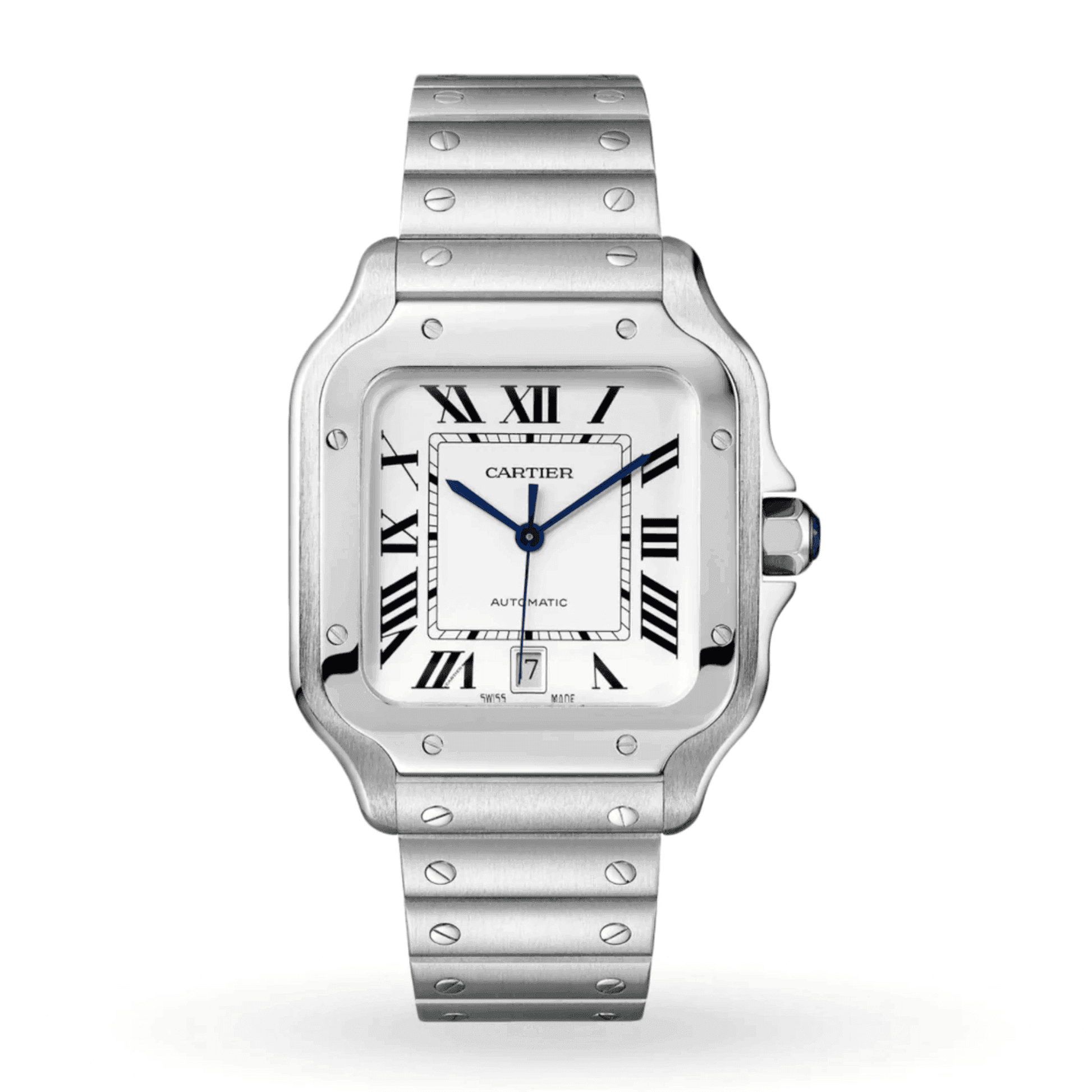 Cartier santos white