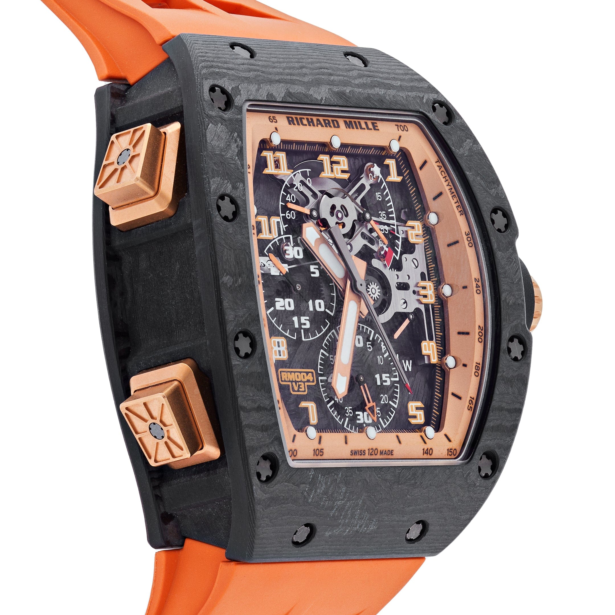 Richard Mille RM 004-V3 'Asia Edition' Carbon-TPT Rose Gold Limited Edition swiss mouvment