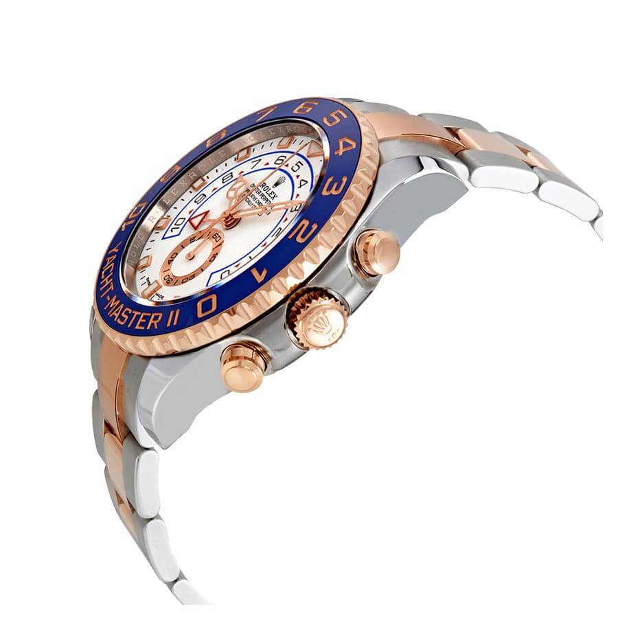 YACHT MASTER ROSE GOLD/BLEU