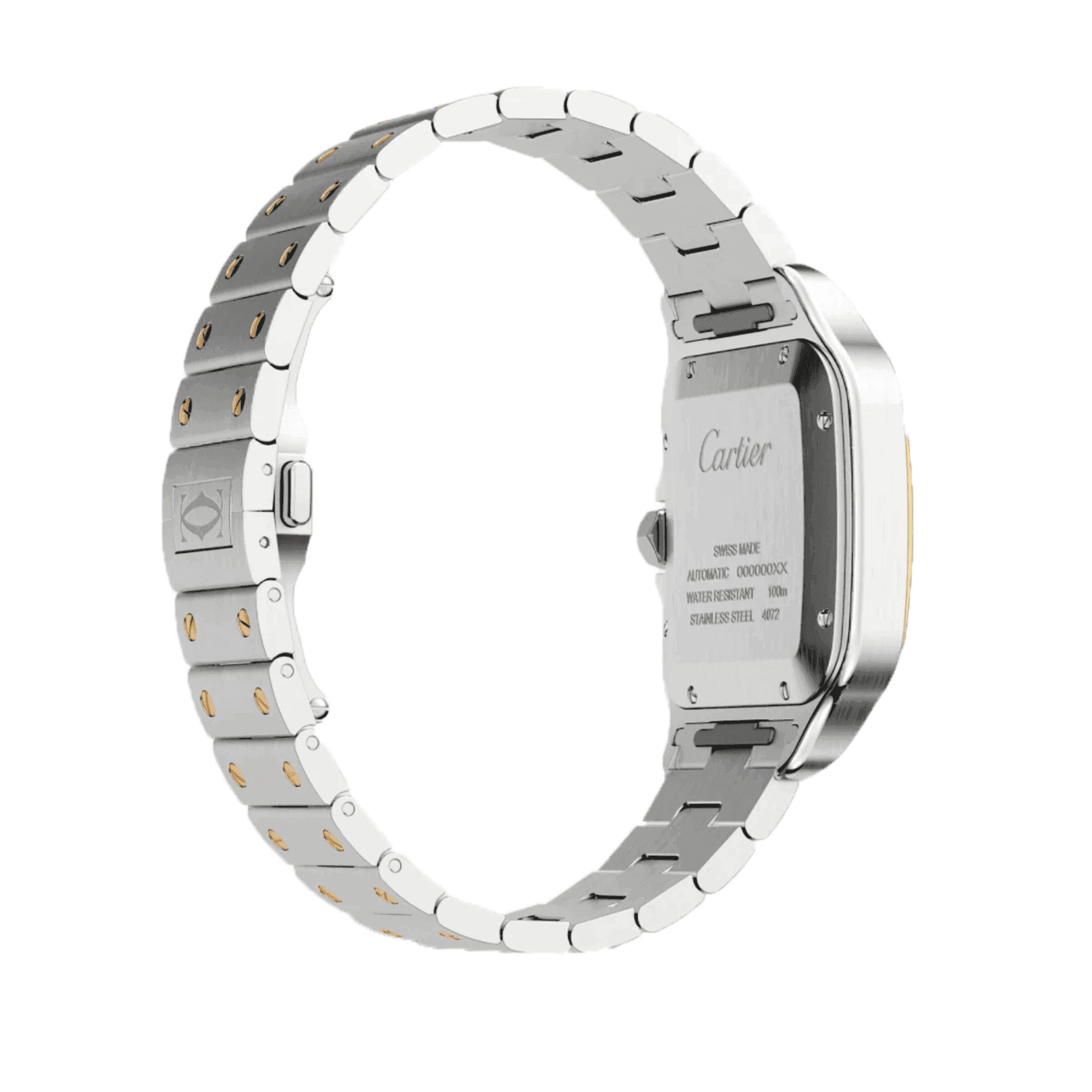 Cartier santos gold