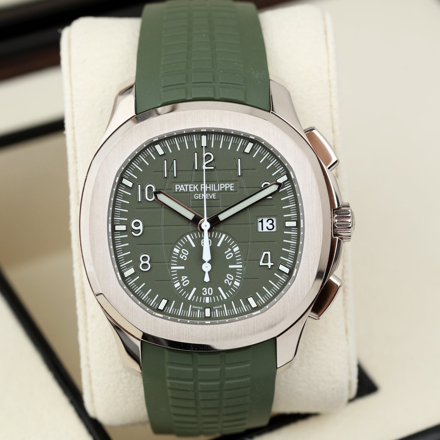 Patek Philippe Aquanaut Jumbo 5168G Khaki Green