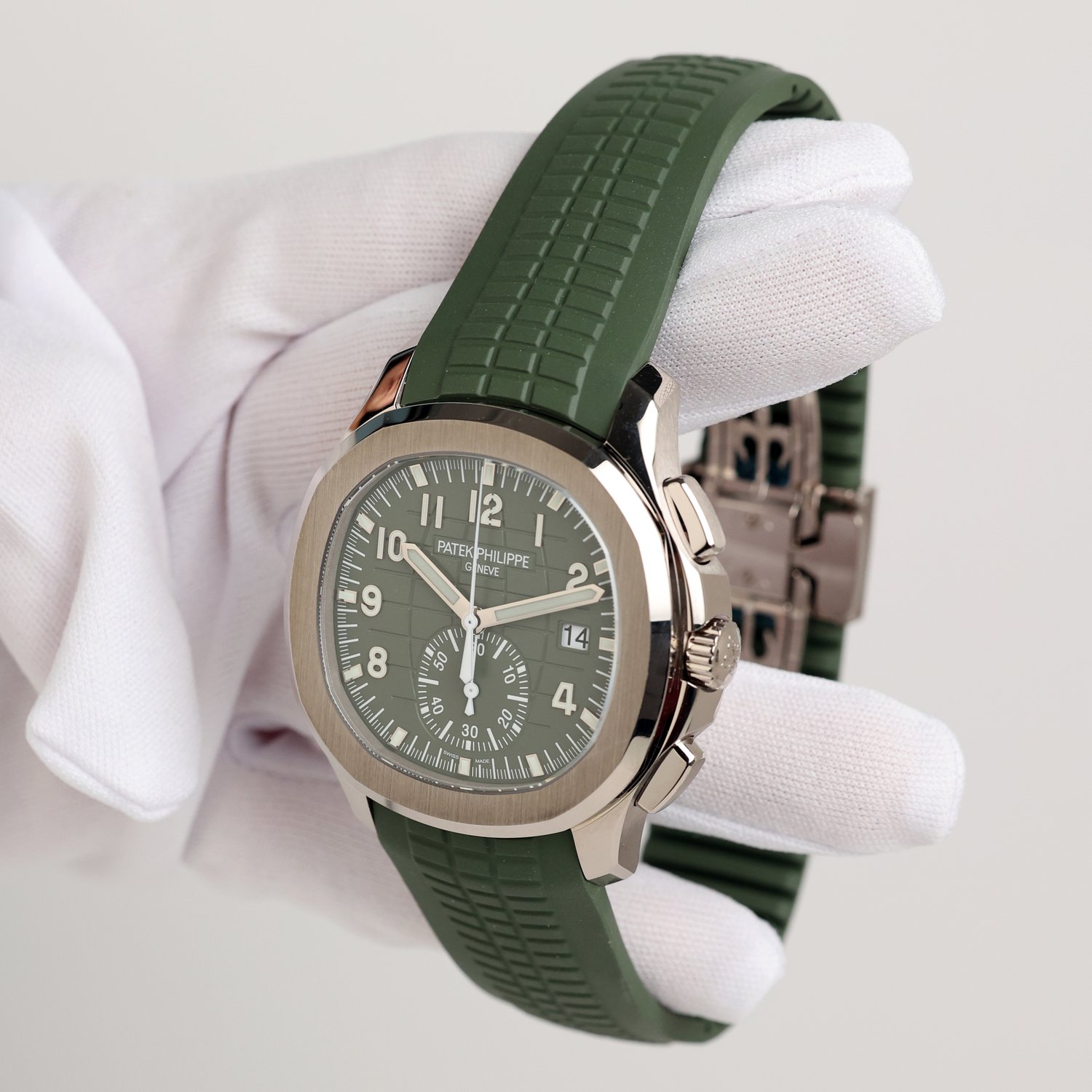 Patek Philippe Aquanaut Jumbo 5168G Khaki Green