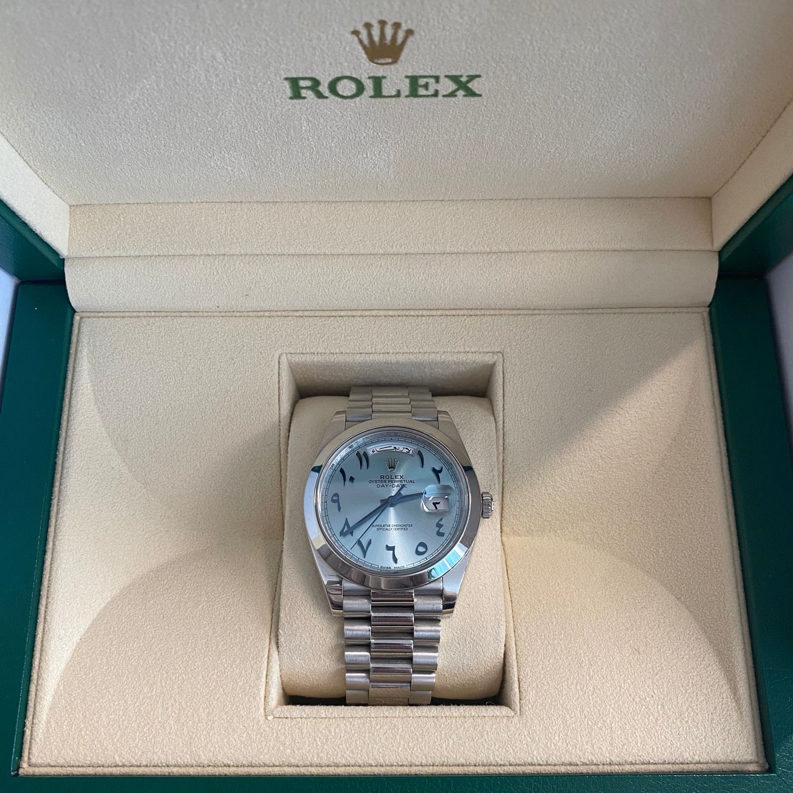 Rolex DayDate 40 arabica