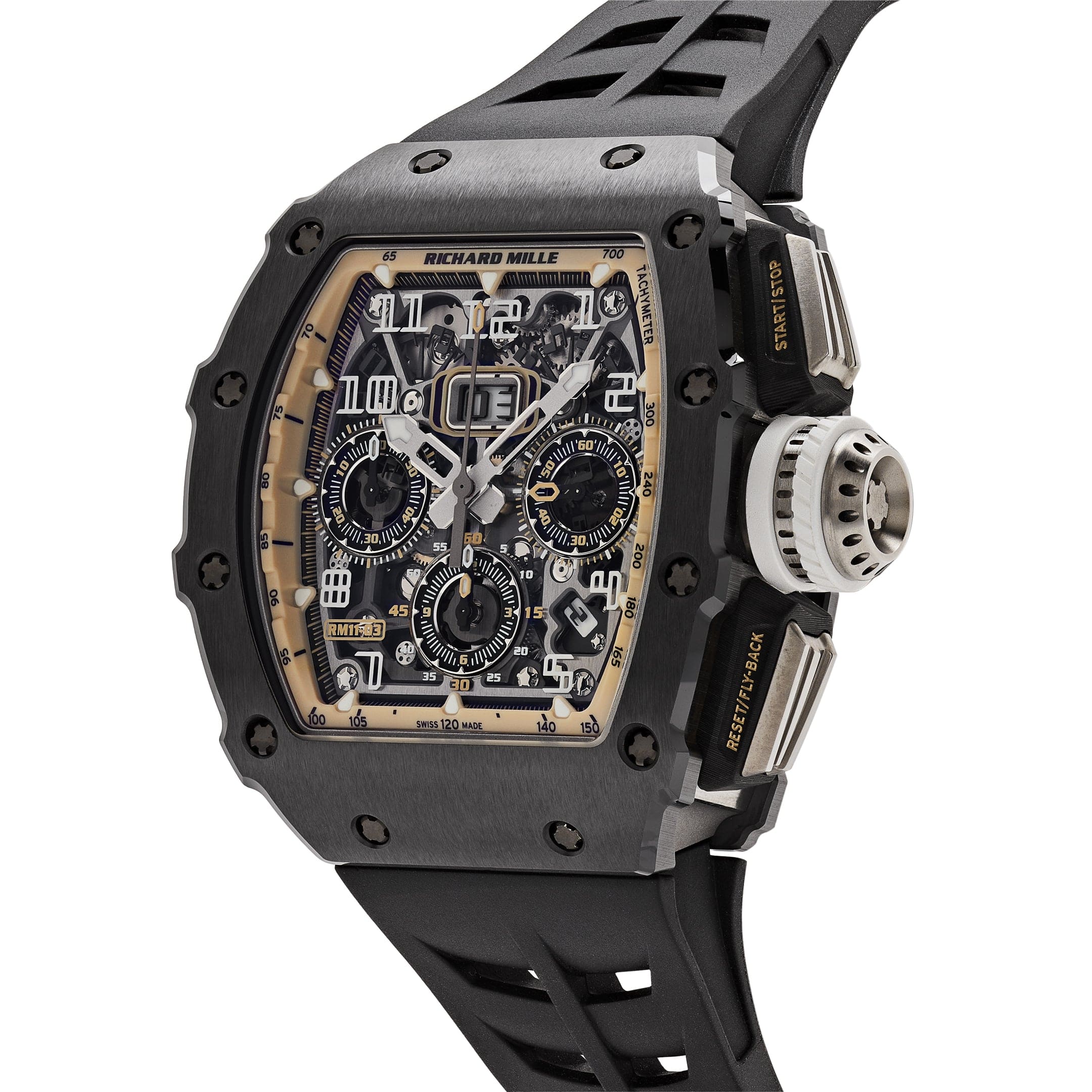 Richard Mille RM 11-03 'Last Black Edition' Automatic Flyback Chronograph Black Ceramic swiss mouvment