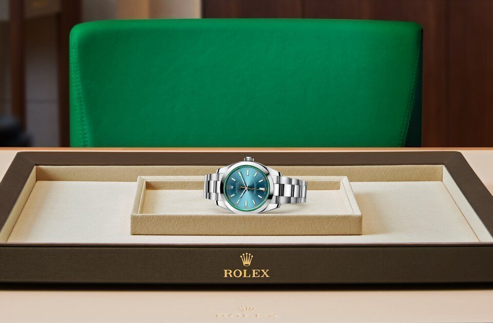 ROLEX MILGAUSS BLEU CIEL